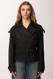 Aniye By Giacca Trench Dyla 185134 BLACK VINYL :PE26