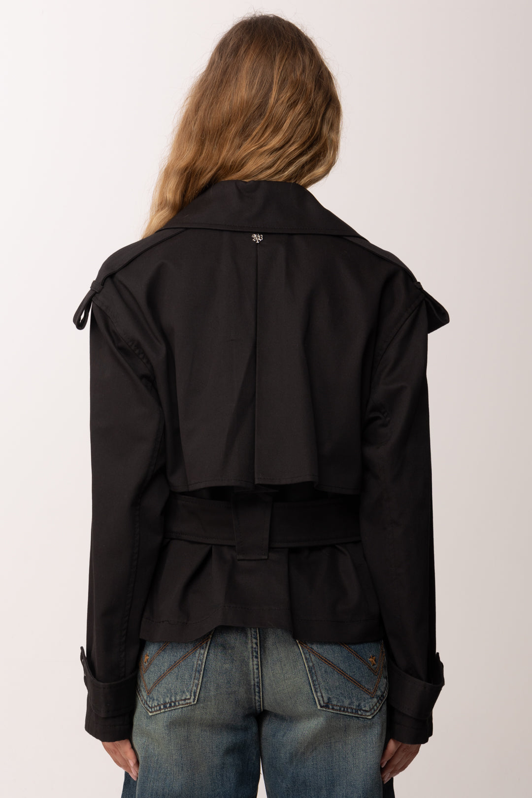 Aniye By Giacca Trench Dyla 185134 BLACK VINYL :PE26