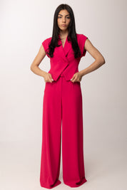 Imperial Gilet Corto Doppiopetto con Rever JBN7LHX FUXIA