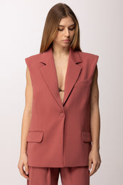 Aniye By Gilet Over Bella 185015 DEEP RIBBON :PE26
