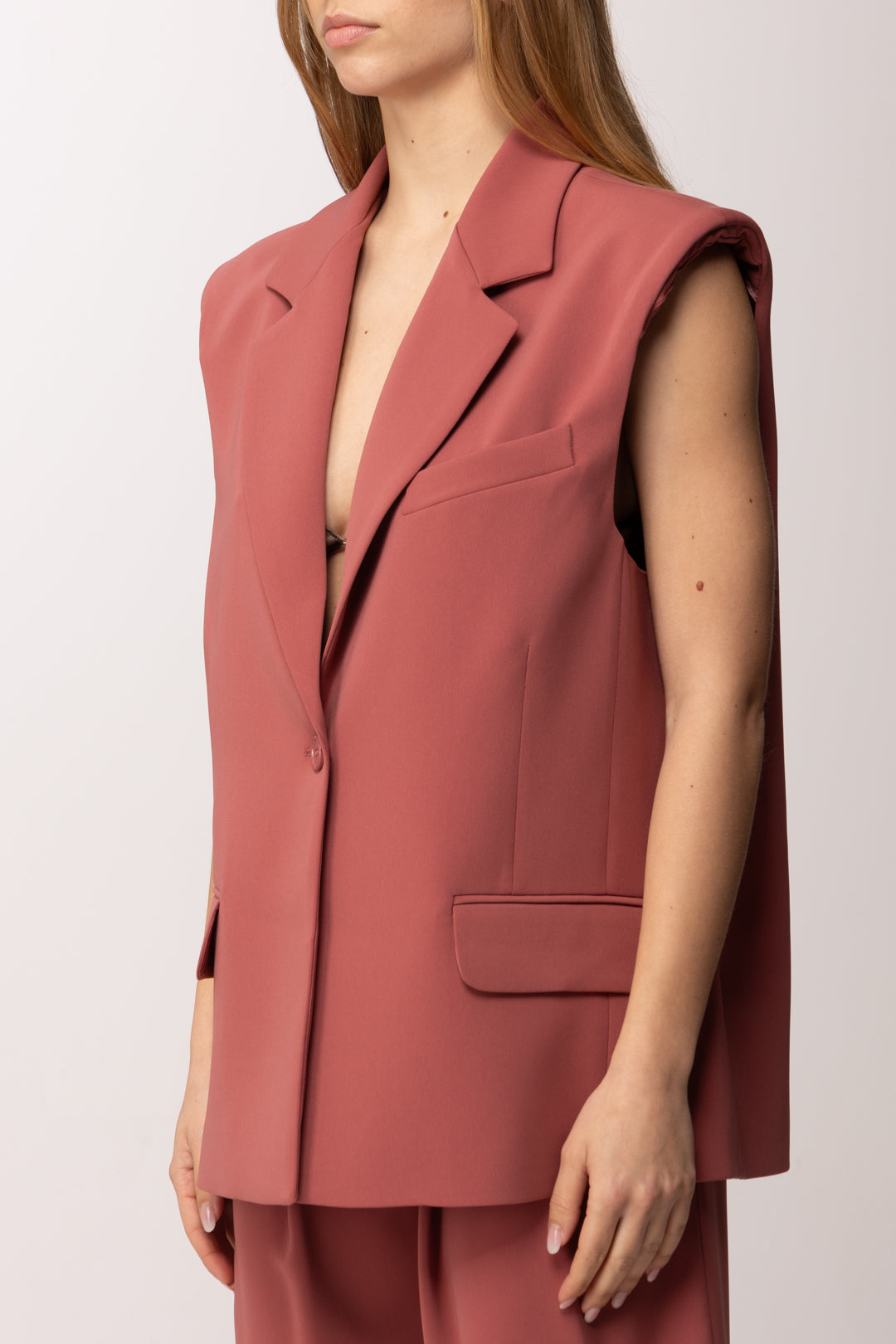 Aniye By Gilet Over Bella 185015 DEEP RIBBON :PE26