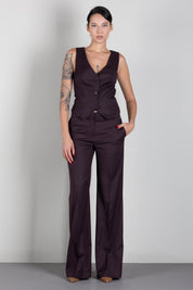 Aniye By Gilet Rio Monopetto Sfiancato 181100 RUBY NOIR :AI26