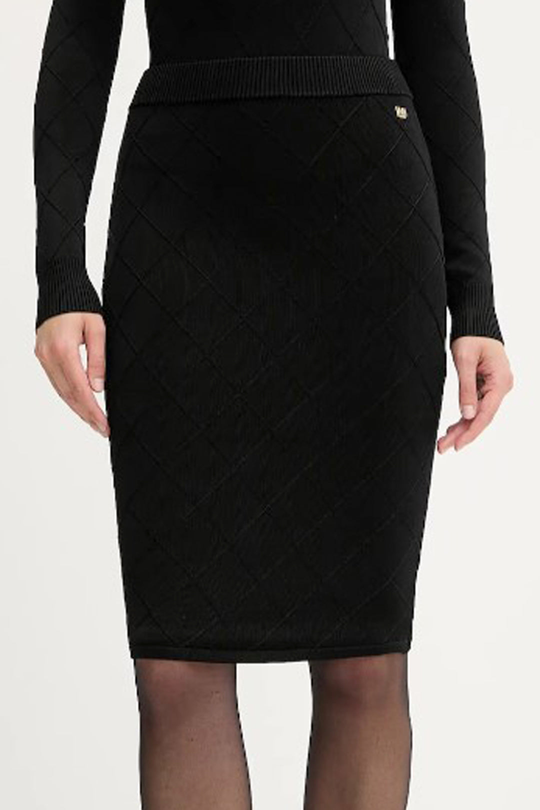 Marciano By Guess Gonna a Tubino Miley con Pattern Rombi 5YGD29 5036Z JET BLACK A996