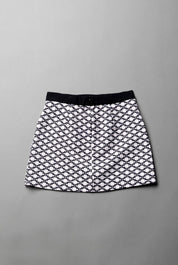 Elisabetta Franchi Bambina Gonna con Stampa Logo e Bottoni EFGO2310GA039.D596