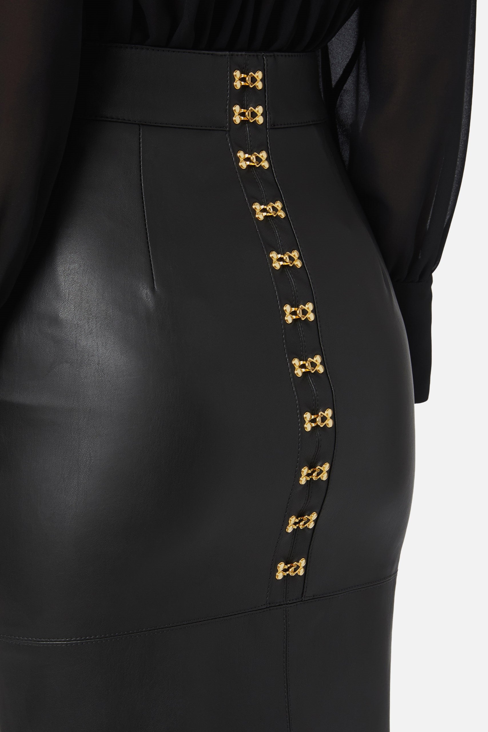 Gonna Zebrata Elisabetta Franchi Con Gonna Elisabetta Franchi Logo