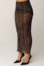 Aniye By Gonna Longuette Judy Animalier MAKU
