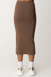 Pinko Gonna Midi Aderente 104165 TERRA SCURO