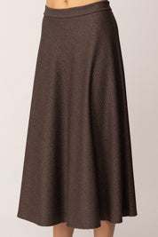 Khloe Femme Gonna Midi Svasata a Micro-motivo VINO