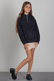 Elisabetta Franchi Bambina Gonna Mini In Tessuto Jacquard con Bottoni EFGO221CFL149.D747