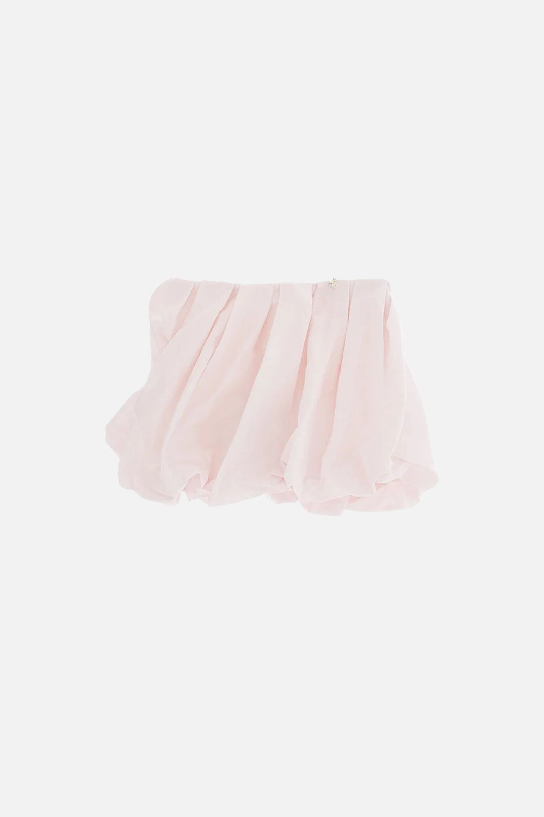 Elisabetta Franchi Bambina Gonna Plissettata con Fondo a Palloncino EFGO2390TF004.C070