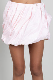 Elisabetta Franchi Bambina Gonna Plissettata con Fondo a Palloncino EFGO2390TF004.C070