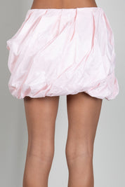 Elisabetta Franchi Bambina Gonna Plissettata con Fondo a Palloncino EFGO2390TF004.C070