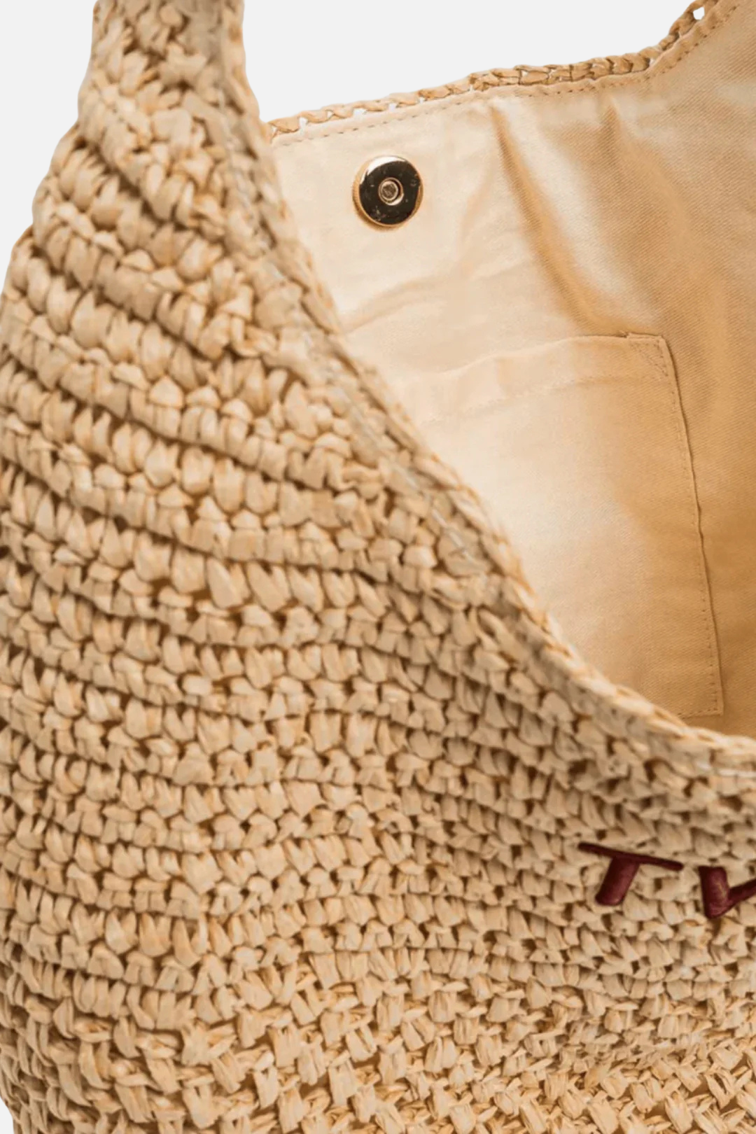 Twin-set Hobo a Spalla Effetto Paglia 261TD8310 PAGLIA