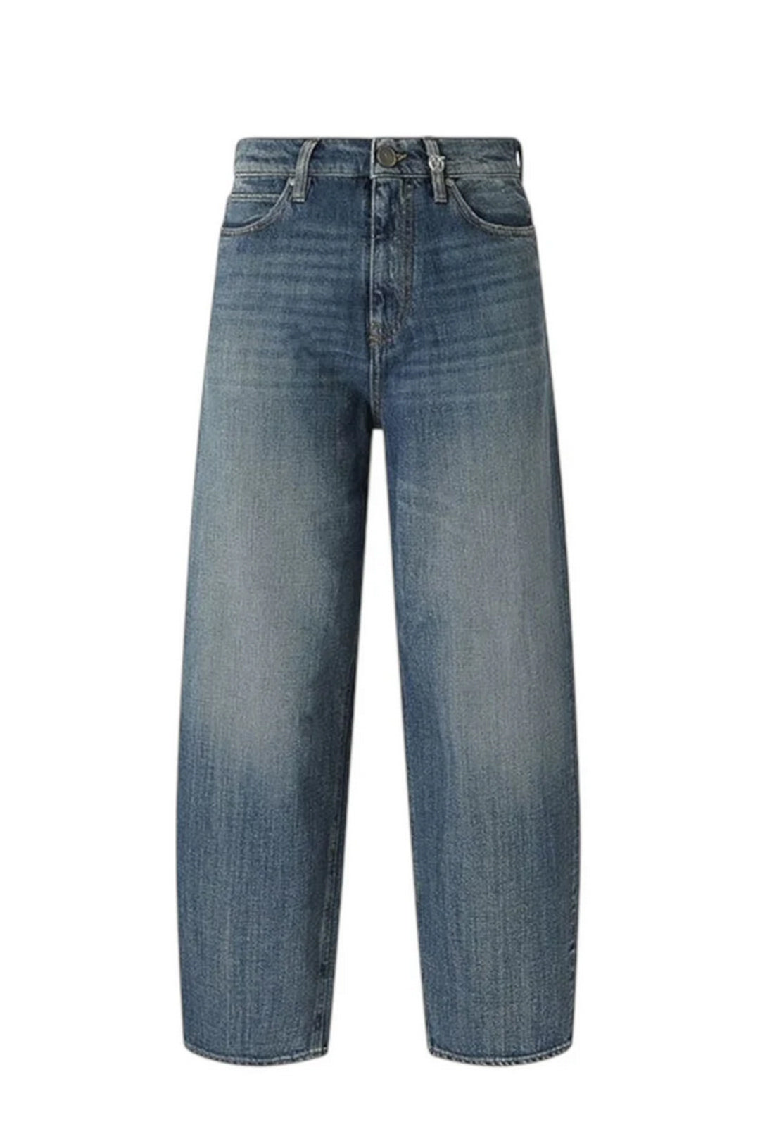 Pinko Jeans Balloon Fit a Cinque Tasche LAVAGGIO MEDIO SCURO