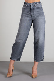 Pinko Jeans Balloon Fit con Gamba a Palloncino 103857 A2RY PJ9