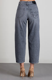 Pinko Jeans Balloon Fit con Gamba a Palloncino 103857 A2RY PJ9