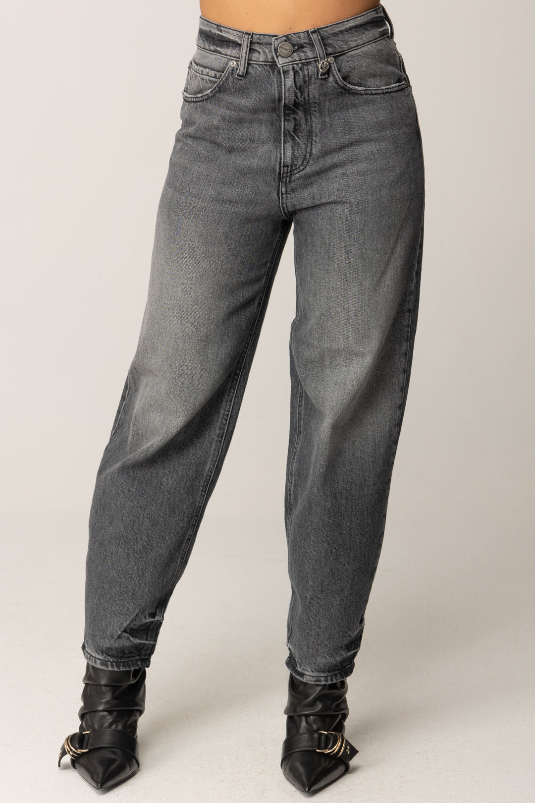 Pinko Jeans Balloon LAVAGGIO DARK GRAY