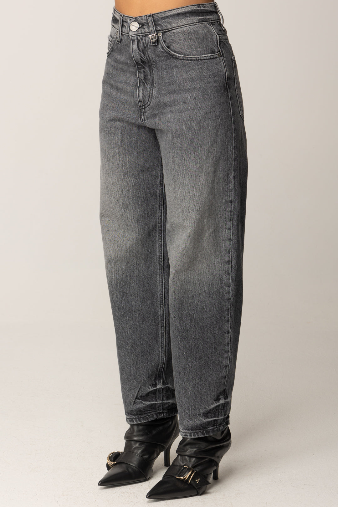 Pinko Jeans Balloon LAVAGGIO DARK GRAY