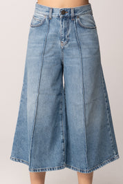 Pinko Jeans Bermuda con Piping 104646 A32Q PJD