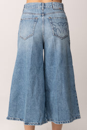 Pinko Jeans Bermuda con Piping 104646 A32Q PJD