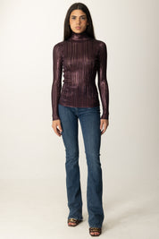 Elisabetta Franchi Jeans con Logo Gioiello PJ12N56E2 BLUE DENIM