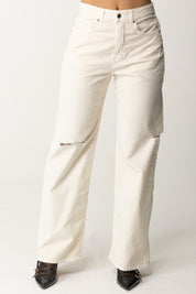 Aniye By Jeans con Tagli Frida 181465 MILK