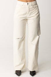 Aniye By Jeans con Tagli Frida 181465 MILK