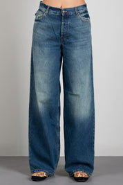 Aniye By Jeans Delia Baggy a Cinque Tasche 181021 REBEL STONE :AI26
