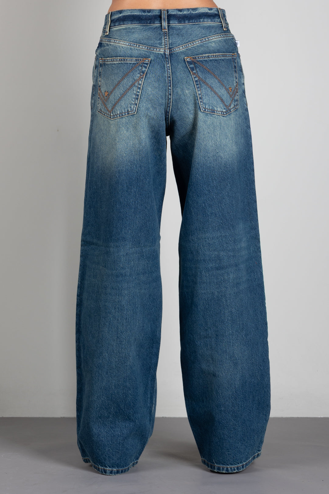 Aniye By Jeans Delia Baggy a Cinque Tasche 181021 REBEL STONE :AI26