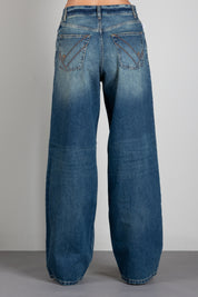 Aniye By Jeans Delia Baggy a Cinque Tasche 181021 REBEL STONE :AI26