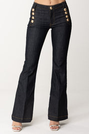 Gaëlle Paris Jeans Flare GAABW00308 BLU