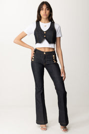 Gaëlle Paris Jeans Flare GAABW00308 BLU