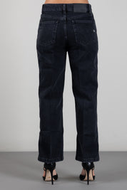Vicolo Jeans Icon Kate Boyfriend a Vita Alta DAC5017 NERO