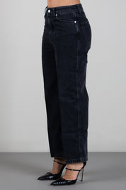 Vicolo Jeans Icon Kate Boyfriend a Vita Alta DAC5017 NERO