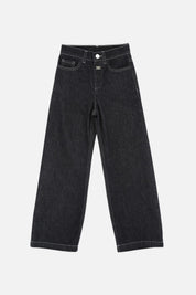 Elisabetta Franchi Bambina Jeans In Denim Scuro con Logo EFPA322CDF011.4040