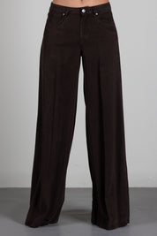 Vicolo Jeans In Lyocell a Vita Alta DAC5059 FONDENTE