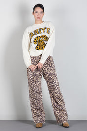 Aniye By Jeans Leo Baggy con Stampa Animalier 181060 HOT LEO :AI26