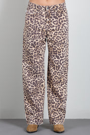 Aniye By Jeans Leo Baggy con Stampa Animalier 181060 HOT LEO :AI26