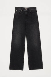 Twin-set Jeans Neri con Strass All Over 252TT2271 DENIM NERO