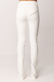 Elisabetta Franchi Jeans Slim In Cotone Stretch PJ29I61E2 AVORIO