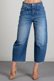 Patrizia Pepe Jeans Straight Fit a Vita Alta 8P0349 D1WZB MEDIUM WASH