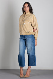 Patrizia Pepe Jeans Straight Fit a Vita Alta 8P0349 D1WZB MEDIUM WASH