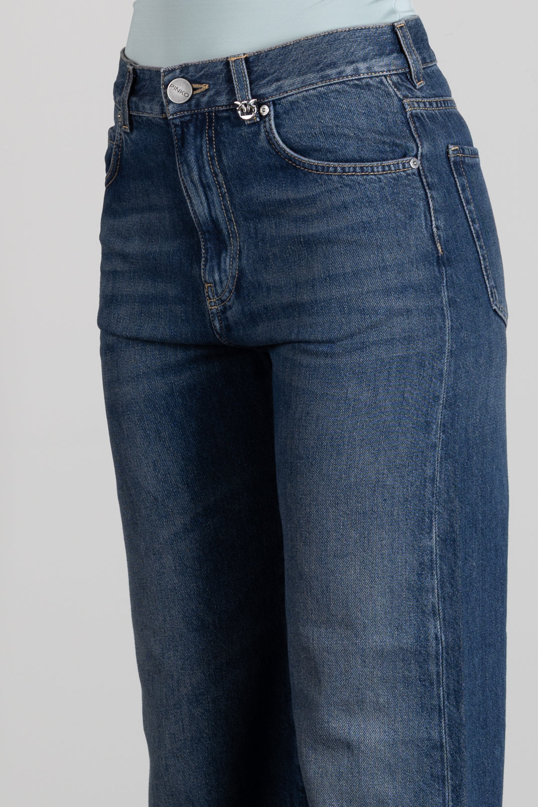 Pinko Jeans Wanda Blu Scuro Regular Fit 101733 A2RQ PJZ