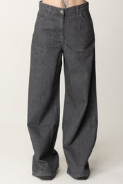 Patrizia Pepe Jeans Wide Leg GRAY DENIM