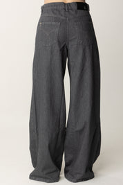 Patrizia Pepe Jeans Wide Leg GRAY DENIM