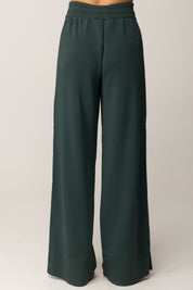 Pinko Joggers In Maglia con Bande Laterali VERDE CRISALIDE