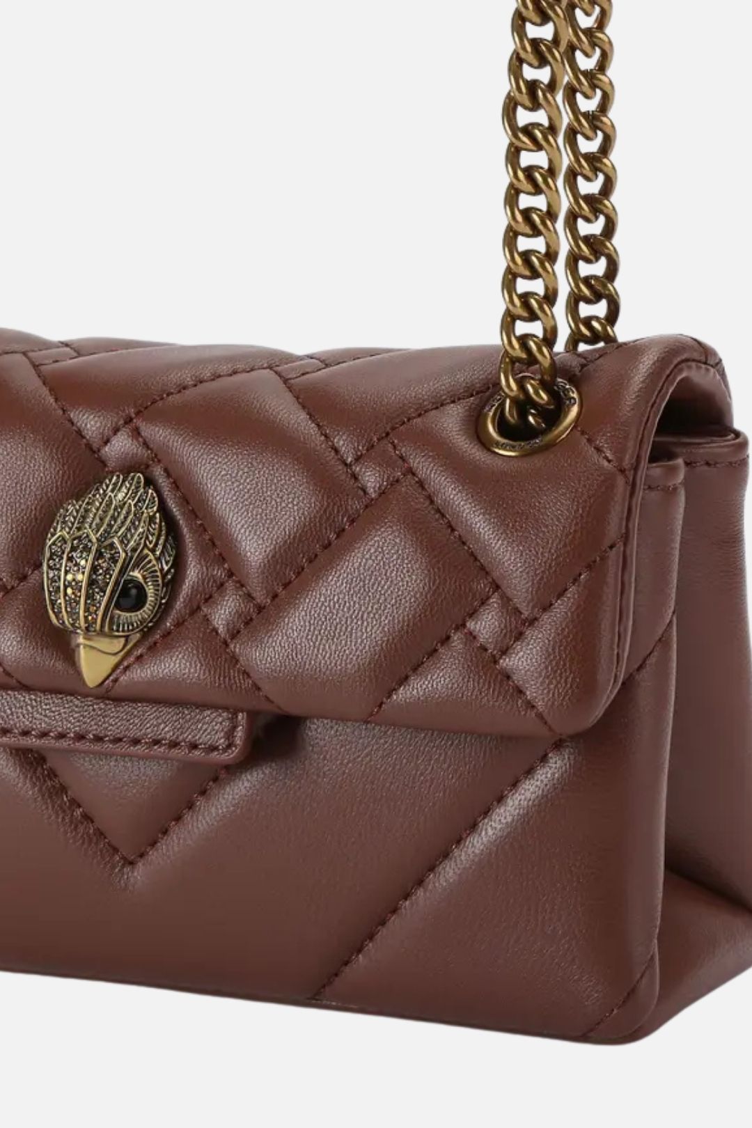Kurt Geiger Kensington 17 Bag In Pelle Trapuntata 5580954109 WINE