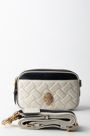 Kurt Geiger Kensington Camera Bag 4684601109 BLK/WHITE