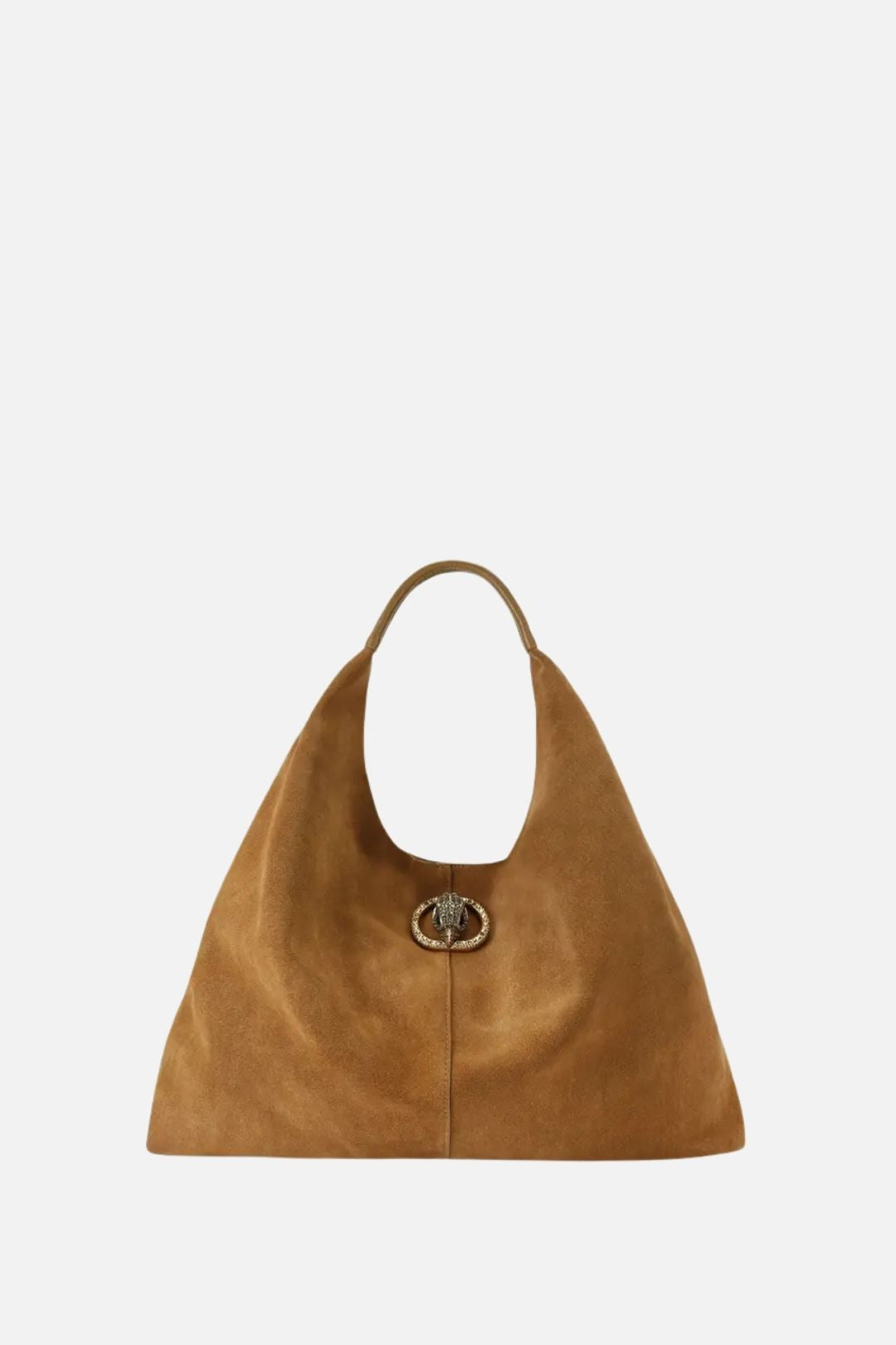 Kurt Geiger Large Chelsea Slouch Hobo Bag In Camoscio 5049733209 TAN