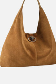 Kurt Geiger Large Chelsea Slouch Hobo Bag In Camoscio 5049733209 TAN